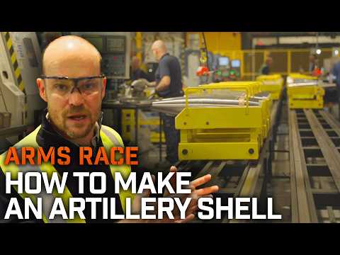 Inside Britain’s LARGEST artillery shell factory making ammo for Ukraine