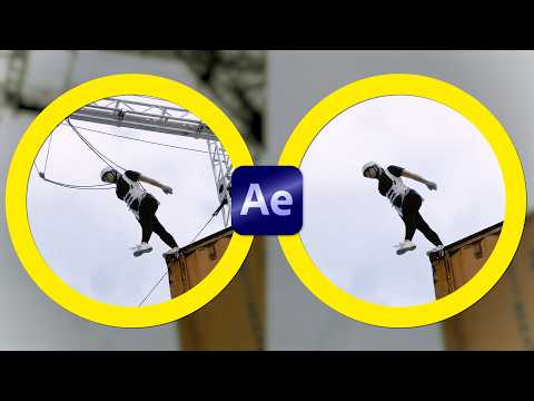 How To  Remove Wires And Objects From Your Background With After Effects