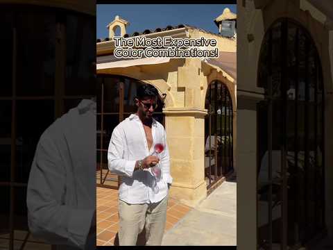 The Most Expensive Color Combinations You Won't Believe!😱✨