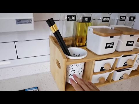让我妈的“厨房智慧”折服！不花啥钱，就解决了收纳痛点