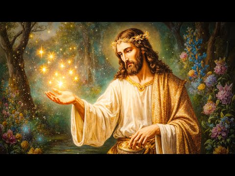 THE MOST POWERFUL FREQUENCY OF GOD 963 HZ - JESUS shields you from darkness and heals your body pain
