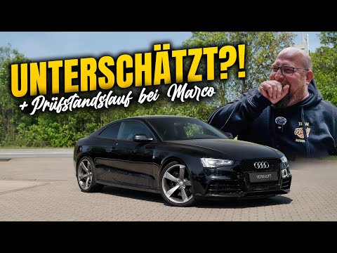 Viel zu Günstig am Markt? Jetzt kaufen? Audi RS5 DrehzahlMonster mit 8250😵💫 auf der Rolle! @Halle77