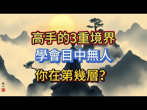 莊子頂級智慧：停止內耗的唯一方法，就是做一個“目中無人”的強者