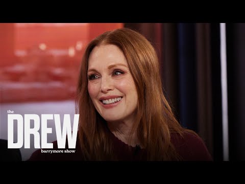 Julianne Moore on Working with Robin Williams in "Nine Months" | The Drew Barrymore Show