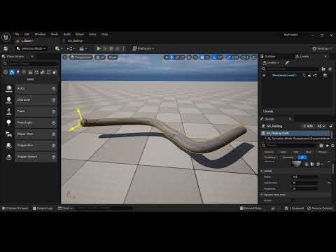 UE5 - Spline Railing with Geometry Script and C++ (Part II)