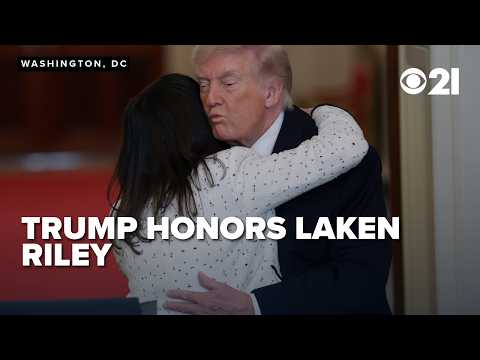 Trump honors Laken Riley, other victims of illegal migrant crime at 'Angel Family Day' event