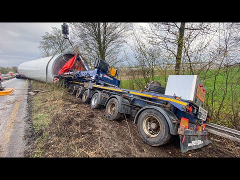 05.04.2022 - Recovery of a crashed heavy transport