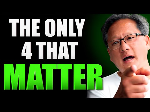Jensen Huang: The Only 4 AI Stocks That Could Dominate for 20 Years