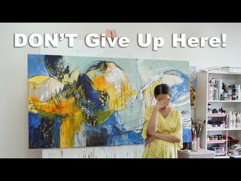 What to Do When Your Abstract Painting Gets UGLY