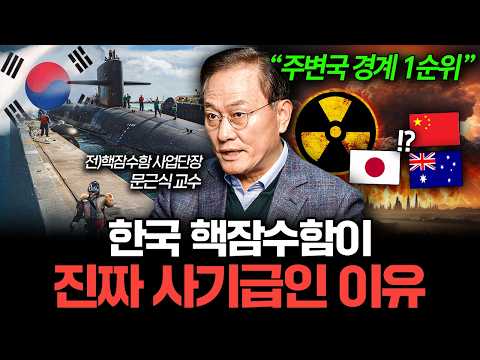 [핵잠수함 특집] 주변 강대국들이 벌벌 떠는 우리나라 실제 군사력 수준 (문근식 교수)