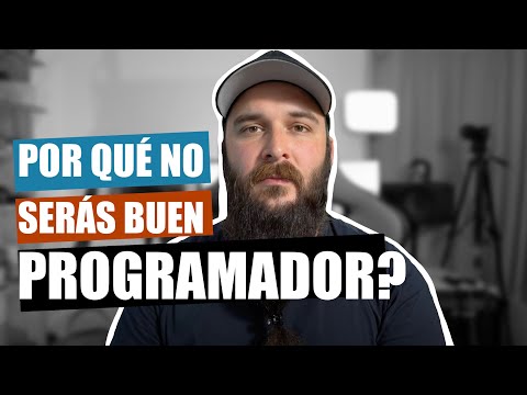 Por qué nunca serás buen programador?