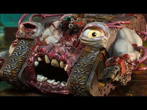 Warhammer BODY HORROR: Nurgle Land Raider