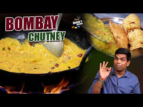 மிக்ஸி இல்லாத MAGIC CHUTNEY🤤 இட்லி வேகுறதுக்குள்ள Chutney ரெடி! BOMBAY Chutney |Chef Deena's Kitchen