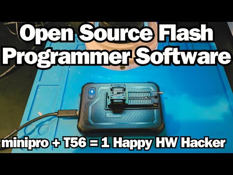 Open Source Flash Programmer Software - minipro FTW