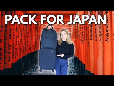 Pack With Me for Japan! (3 Weeks, 1 Carry-On + Full List)