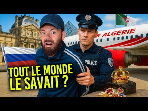 VOLEURS DU LOUVRE ARRÉTÉS viennent d'Algérie, Mali, Russie
