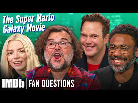 'The Super Mario Galaxy Movie' Cast Answer Fan Questions