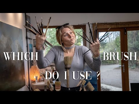 How to Use Different Brushes for Oil Painting