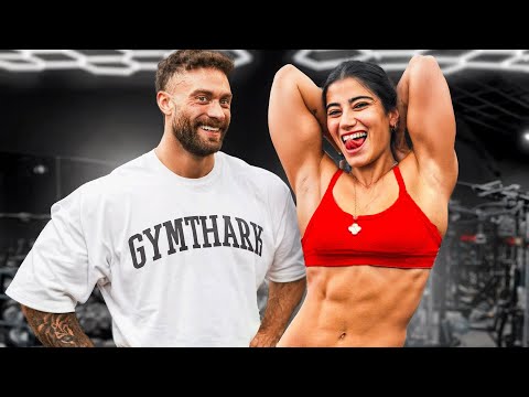 Training & Posing w/ CBUM