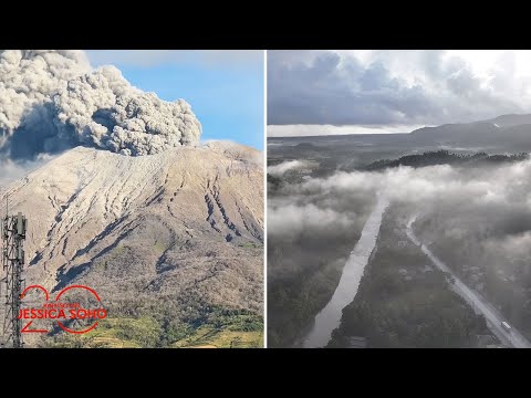 Bulkang Bulusan at Bulkang Kanlaon, nagbanta sa loob lang ng isang buwan! | Kapuso Mo, Jessica Soho
