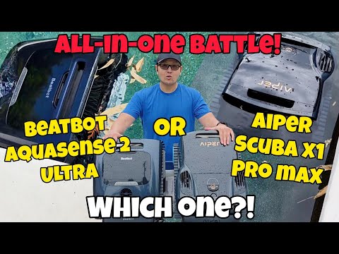 Battle of the All-In-Ones! BEATBOT AQUASENSE 2 ULTRA vs AIPER SCUBA X1 PRO MAX!