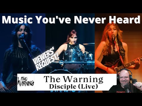 MYNH: First Time Hearing The Warning - Disciple (Live!)! Mexico Shows Up On the Rock Scene!