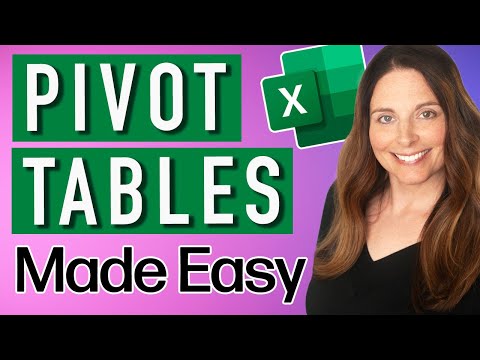 How to Create Pivot Tables in Excel to Analyze Data - Pivot Tables Made Easy for Beginners