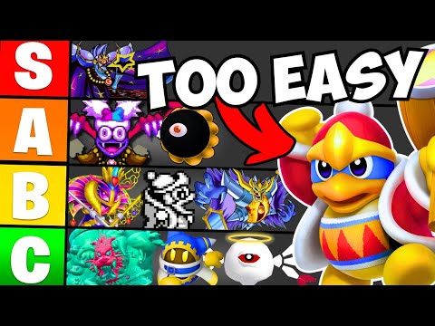 Ranking the Final Boss of Every Kirby Game