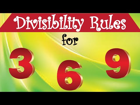 Divisibility Rules for 3, 6, and 9 | 3 Shortcuts in 3 Minutes