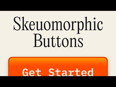 Modern Skeuomorphic Buttons in Figma Tutorial