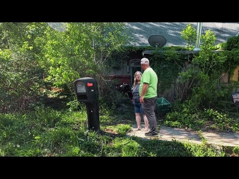 STROKE SURVIVOR Had OVERGROWN LAWN and Sidewalks You Couldn't See