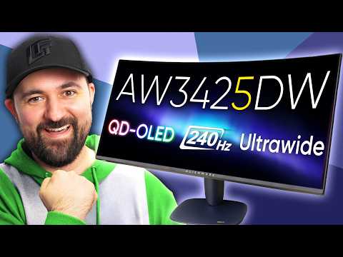 They Finally Upgraded My Gaming Monitor - Alienware AW3425DW
