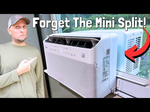 The COLDEST And QUIETEST AC Unit Ever Made!  Still Use Your Window!
