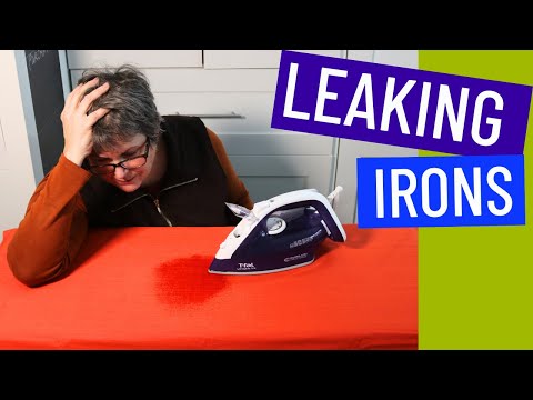 🧺  LEAKING IRON? - 8 WAYS TO PREVENT WATER LEAKING FROM YOUR STEAM IRON