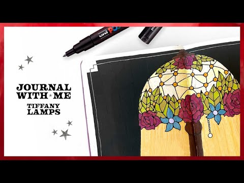 Journal with Me / Tiffany Lamps & their History 🌹💡💐