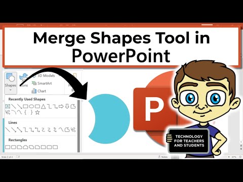 Create Unique Shapes by Using the PowerPoint Merge Shapes Tool