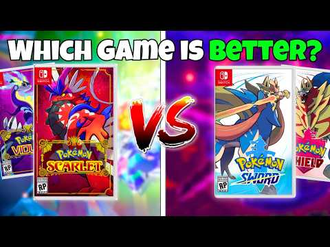 Pokemon Scarlet and Violet VS Sword and Shield!