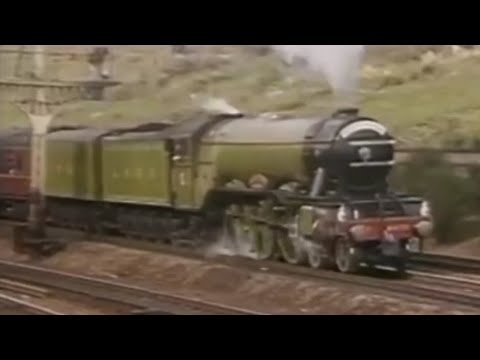 Vintage railway footage - Decades of steam - 1960s