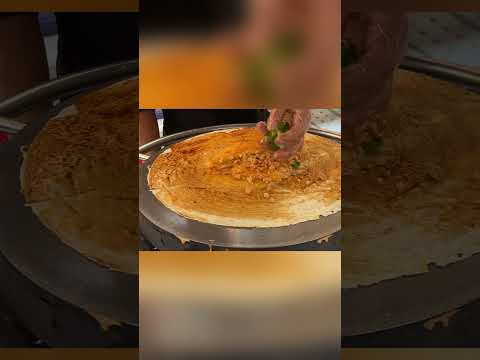 35秒制作一张好吃的煎饼 #food #小吃