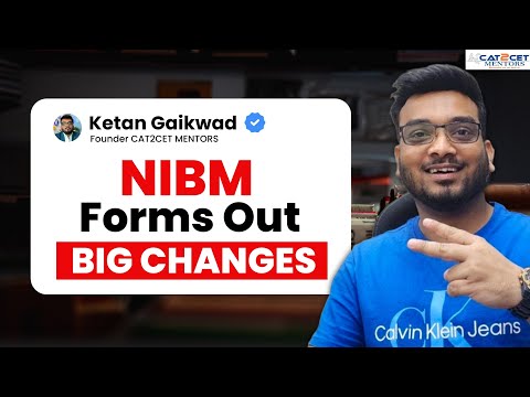 BIG Update | NIBM Pune Forms Out with Major CHANGES | Average Package 15 LPA 