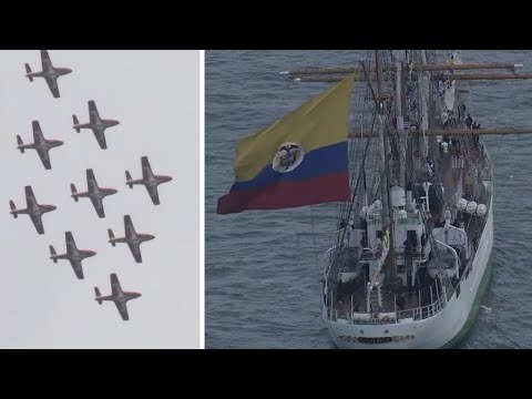 San Francisco's Fleet Week saved by international allies, Colombia and Canada: 'So happy and proud'