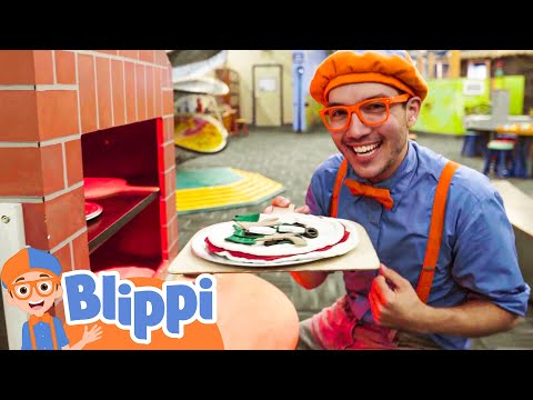 Blippi Looks at Jobs - Fire Trucks, Planes, Chefs, Animals and More!| Moonbug Kids TV Shows