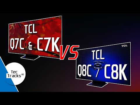 TCL Q7C / C7K vs. TCL Q8C / C8K! 🔥 | Which Mini LED TV is better? | The comparison!