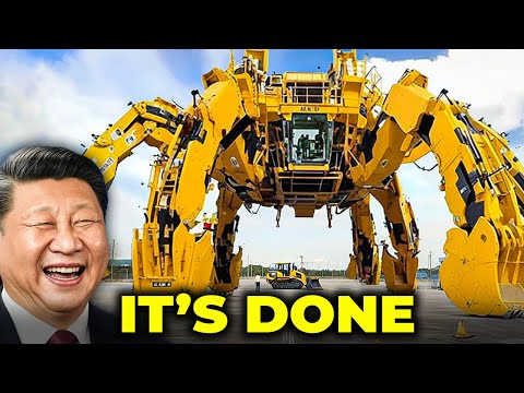 Even the US President Was Shocked to See the Construction Machine Made in China!