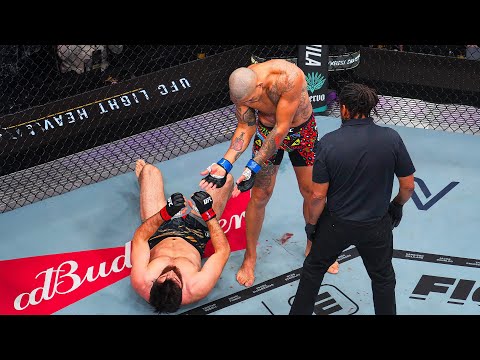 Alex Pereira Knocks Out Magomed Ankalaev 👊 | UFC 320