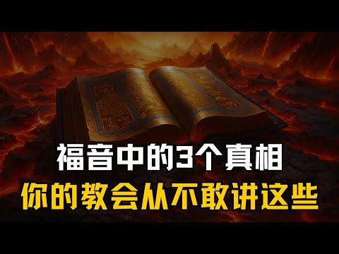 福音的3个圣经秘密，你的教会从未讲过的真相，他们为何沉默？
