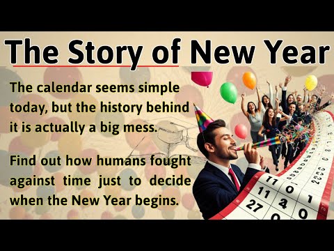 🔥The Story of New Year || 🎈Learn English Through Story Level 2 || Graded Reader ✅