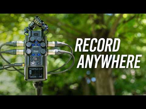 Zoom H6studio: Indoor & Outdoor Sound Test