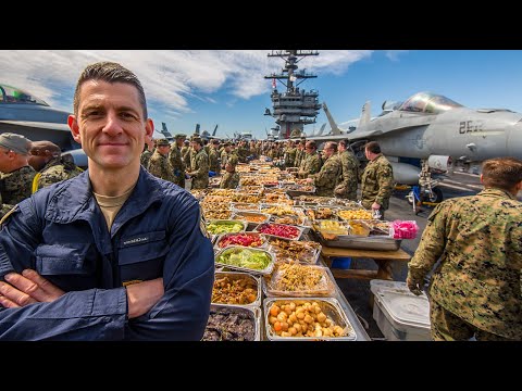 Inside the Daily Life of Sailors Aboard a $13 Billion US Aircraft Carrier