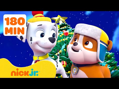 دورية المخلب ☃️🎄 أفضل مهمات إنقاذ في الشتاء والعيد! | 3 ساعات المخلاب | Nick Jr. Arabia